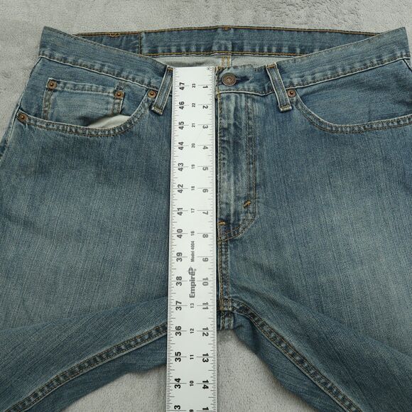 Levi's 559 Jeans Mens Size 34x30 Blue Relaxed Straight 100% Cotton Denim Pants - Picture 15 of 16